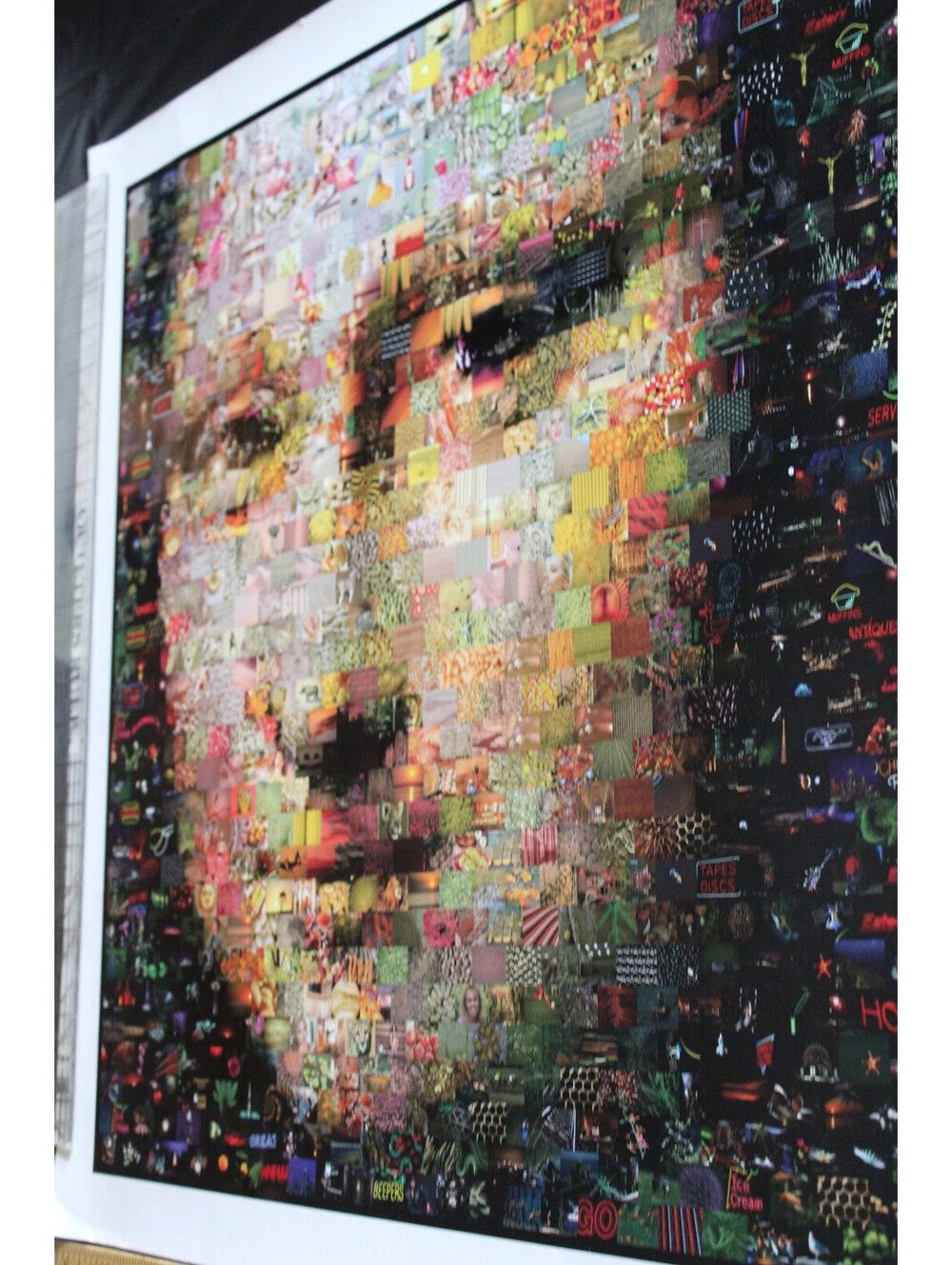 Neil Farkas Mona Lisa Mosaic Art 27x29 Unframed Park West Gallery Signed